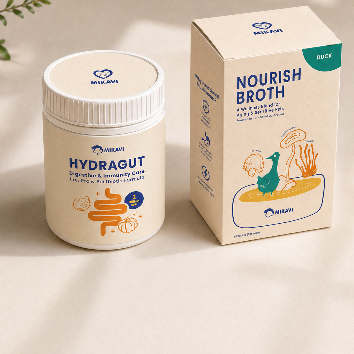 The Mikavi System: HydraGut and Nourish Broth
